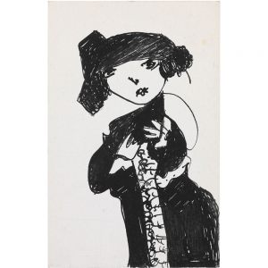 Madge Gill, Head, undated